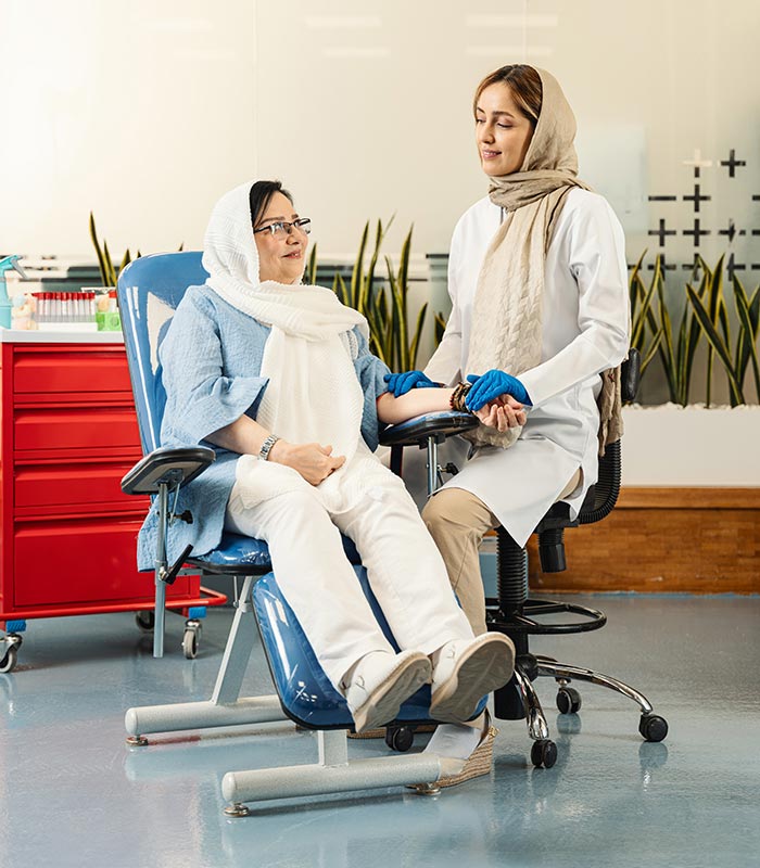 نمونه گیری و آزمایش در منزل
