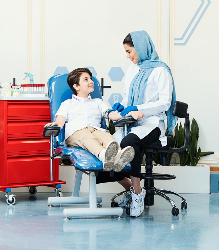 نمونه گیری و آزمایش در منزل