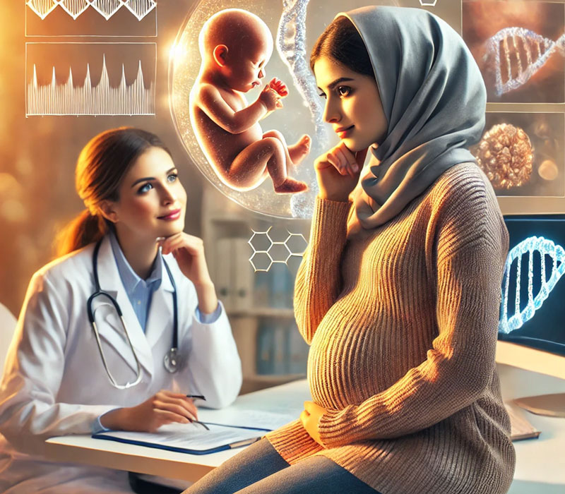 مشاوره ژنتیک بارداری و معرفی نیل بهترین مرکز مشاوره ژنتیک قبل از بارداری به همراه قیمت آزمایش ژنتیک فامیلی با نوبت دهی آنلاین و سریع - مشاوره ژنتیک بارداری گامی اساسی برای سلامت نسل آینده